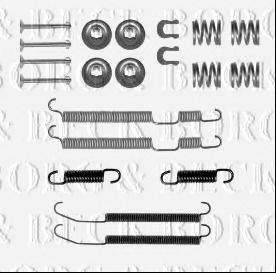 BORG & BECK BBK6251 Комплектуючі, колодки дискового гальма