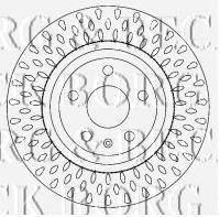 BORG & BECK BBD4626 гальмівний диск