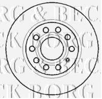 BORG & BECK BBD4315 гальмівний диск