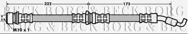BORG & BECK BBH7198 Гальмівний шланг