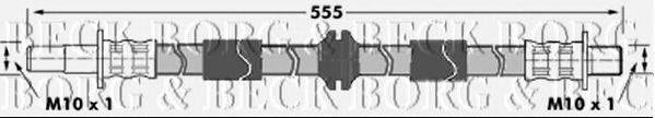 BORG & BECK BBH7305 Гальмівний шланг