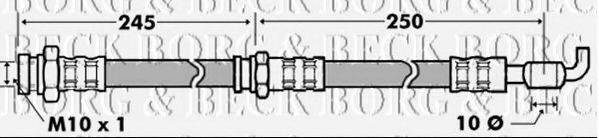 BORG & BECK BBH7433 Гальмівний шланг