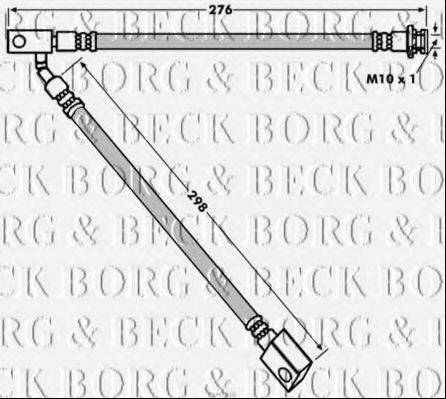 BORG & BECK BBH7918 Гальмівний шланг