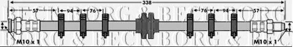 BORG & BECK BBH6099 Гальмівний шланг