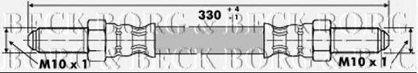BORG & BECK BBH6135 Гальмівний шланг