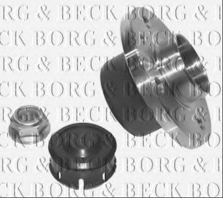 BORG & BECK BWK713 Комплект підшипника маточини колеса