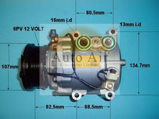 AUTO AIR GLOUCESTER 140325 Компресор, кондиціонер