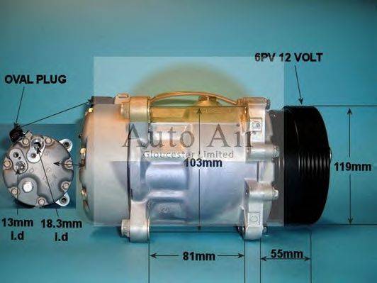 AUTO AIR GLOUCESTER 141226 Компресор, кондиціонер