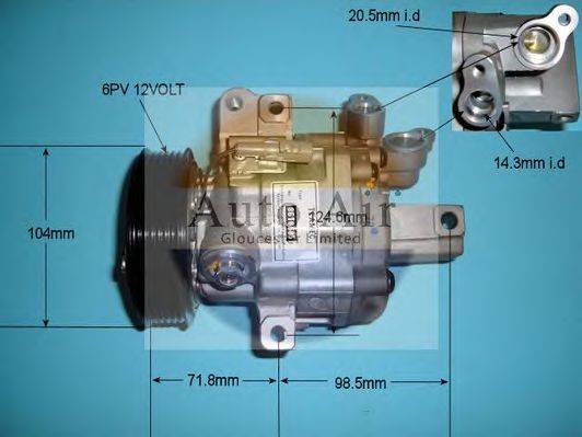 AUTO AIR GLOUCESTER 141439R Компресор, кондиціонер