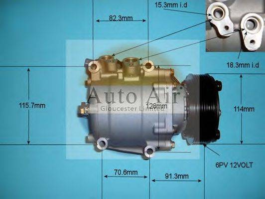 AUTO AIR GLOUCESTER 143571P Компресор, кондиціонер