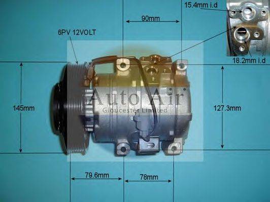 AUTO AIR GLOUCESTER 144801 Компресор, кондиціонер