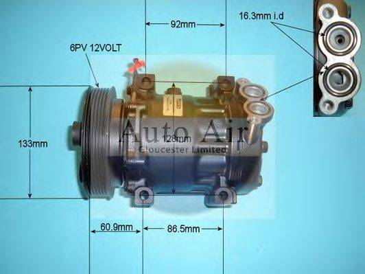 AUTO AIR GLOUCESTER 147823R Компресор, кондиціонер