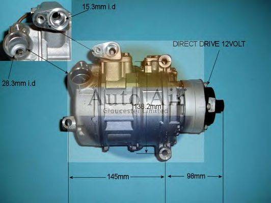 AUTO AIR GLOUCESTER 149646 Компресор, кондиціонер