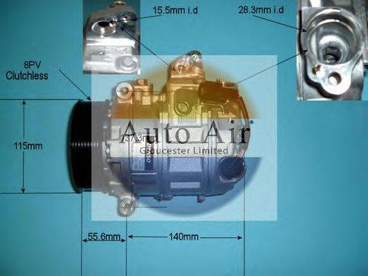 AUTO AIR GLOUCESTER 140267 Компресор, кондиціонер