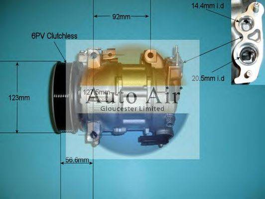 AUTO AIR GLOUCESTER 149638 Компресор, кондиціонер