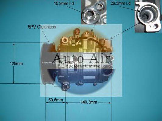 AUTO AIR GLOUCESTER 149689 Компресор, кондиціонер