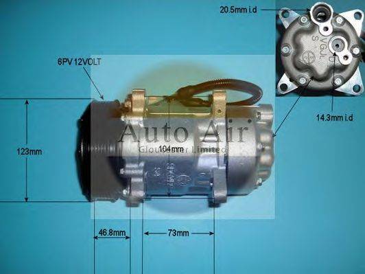 AUTO AIR GLOUCESTER 141437R Компресор, кондиціонер