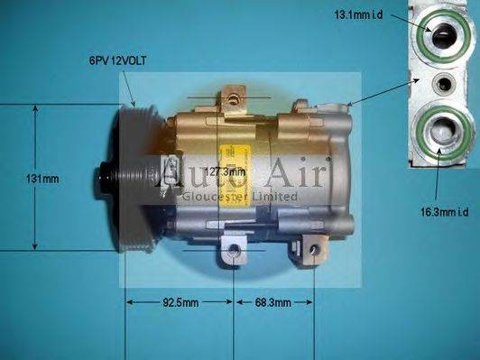 AUTO AIR GLOUCESTER 149663 Компресор, кондиціонер