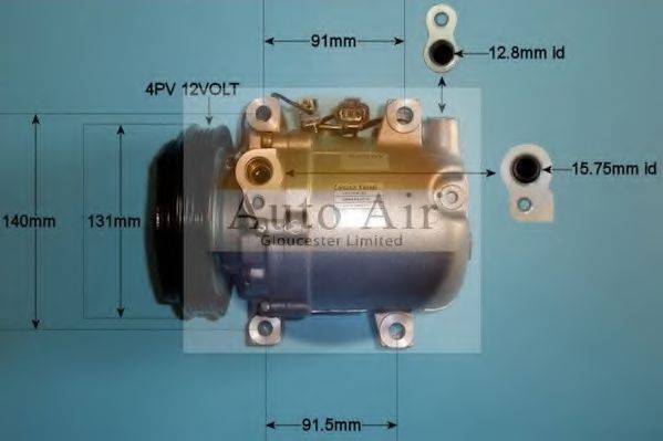 AUTO AIR GLOUCESTER 149693 Компресор, кондиціонер