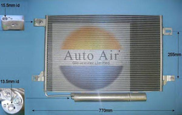 AUTO AIR GLOUCESTER 169925 Конденсатор, кондиціонер