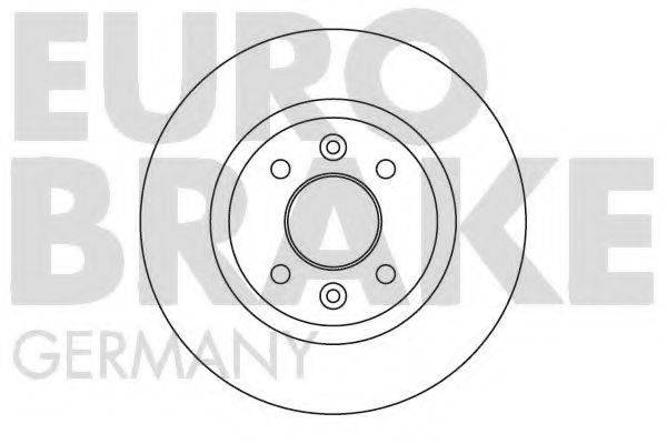 EUROBRAKE 5815203922 гальмівний диск