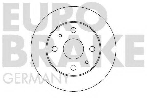 EUROBRAKE 5815205111 гальмівний диск