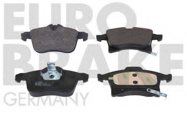 EUROBRAKE 5502223633 Комплект гальмівних колодок, дискове гальмо