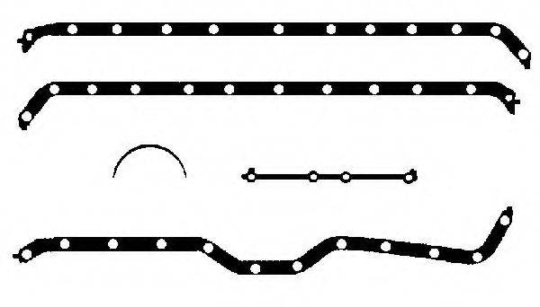 BGA OK5391 Комплект прокладок, масляний піддон