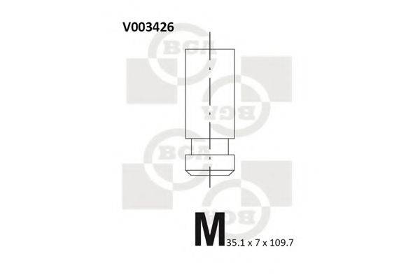 BGA V003426 Впускний клапан