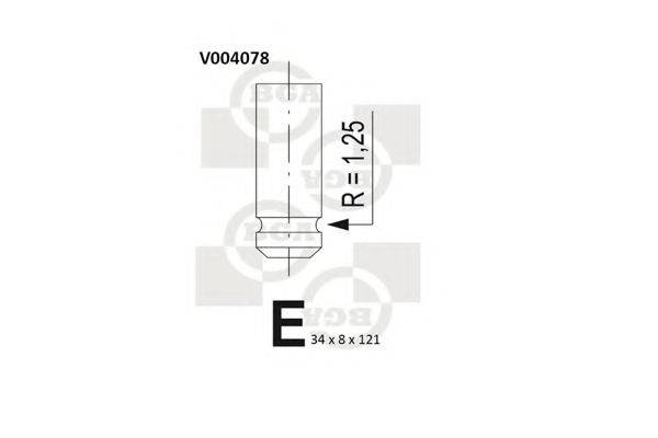 BGA V004078 Випускний клапан