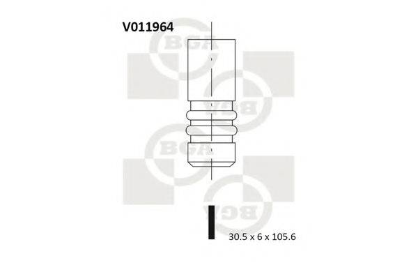 BGA V011964 Випускний клапан