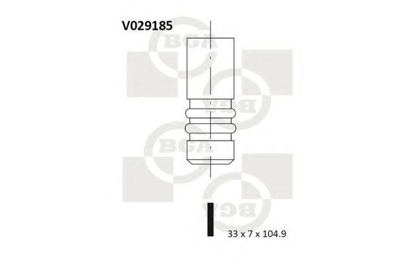 BGA V029185 Впускний клапан