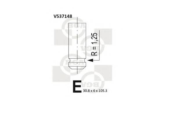 BGA V537148 Випускний клапан