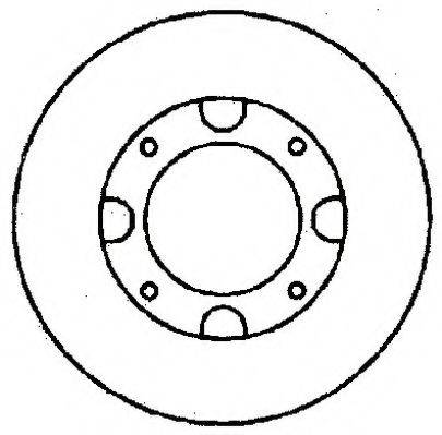 JURID 561125J гальмівний диск