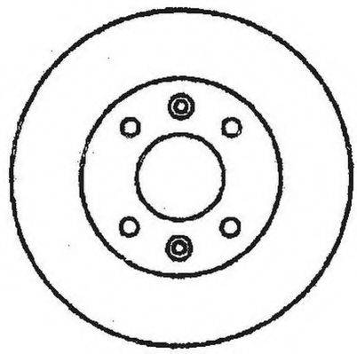 JURID 561145JC гальмівний диск