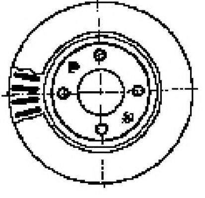 JURID 562045J гальмівний диск