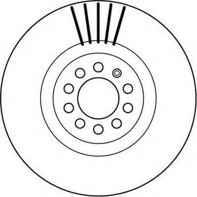 JURID 562132JC гальмівний диск