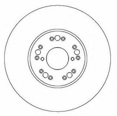 JURID 562248J гальмівний диск