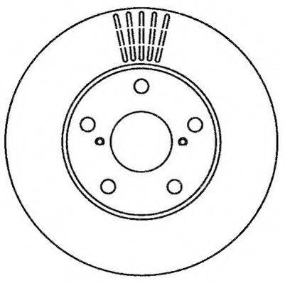 JURID 562269J гальмівний диск
