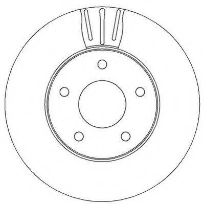 JURID 562281J гальмівний диск