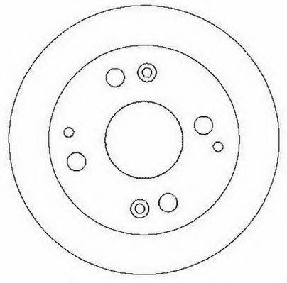 JURID 562282JC гальмівний диск