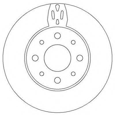 JURID 562296J гальмівний диск