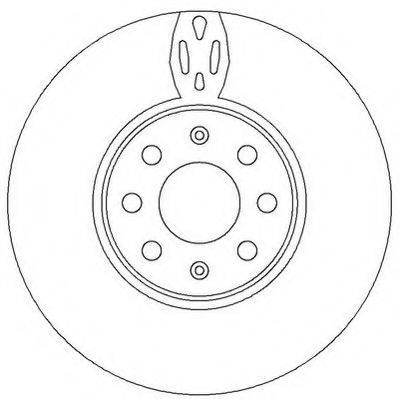 JURID 562297J гальмівний диск