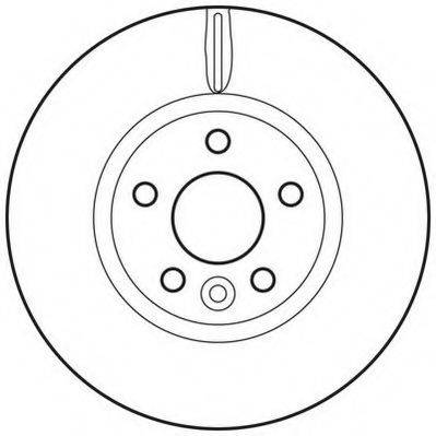 JURID 562628JC гальмівний диск