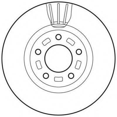 JURID 562635JC гальмівний диск