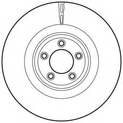 JURID 562692JC гальмівний диск