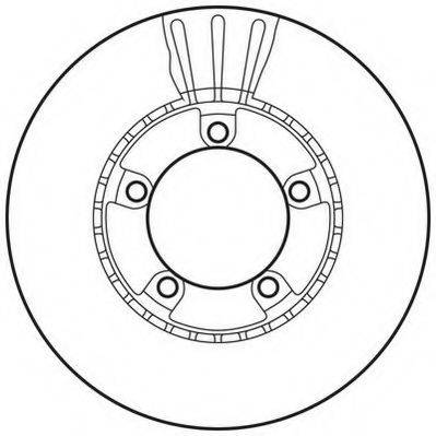 JURID 562747JC гальмівний диск