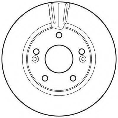 JURID 562789JC гальмівний диск