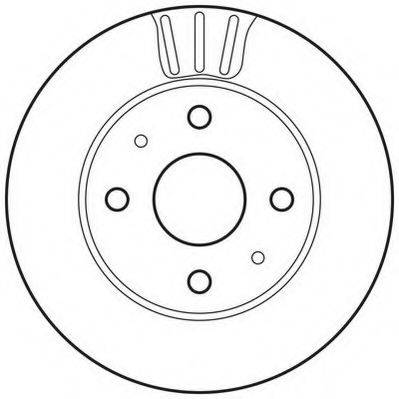 JURID 562814JC гальмівний диск