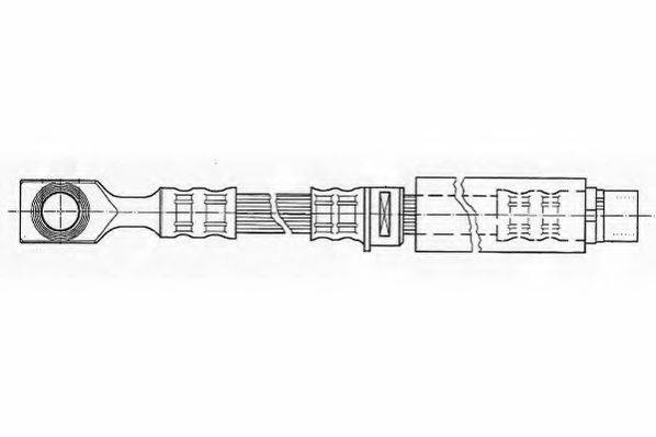 JURID 172503J Гальмівний шланг